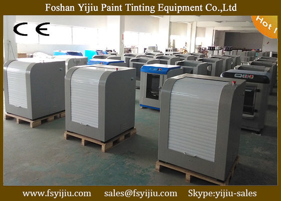品質  High Speed Clamping Manual Paint Mixer Manufacturing Equipment for 1-35KG can 工場