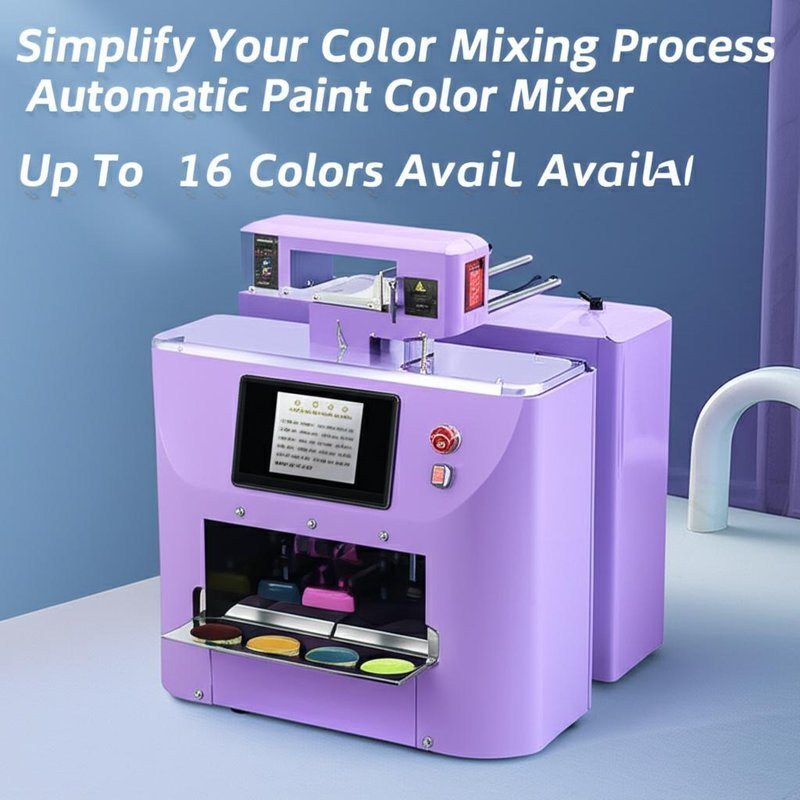 Automatic Paint Tinting Machine for 16-Color Mixing